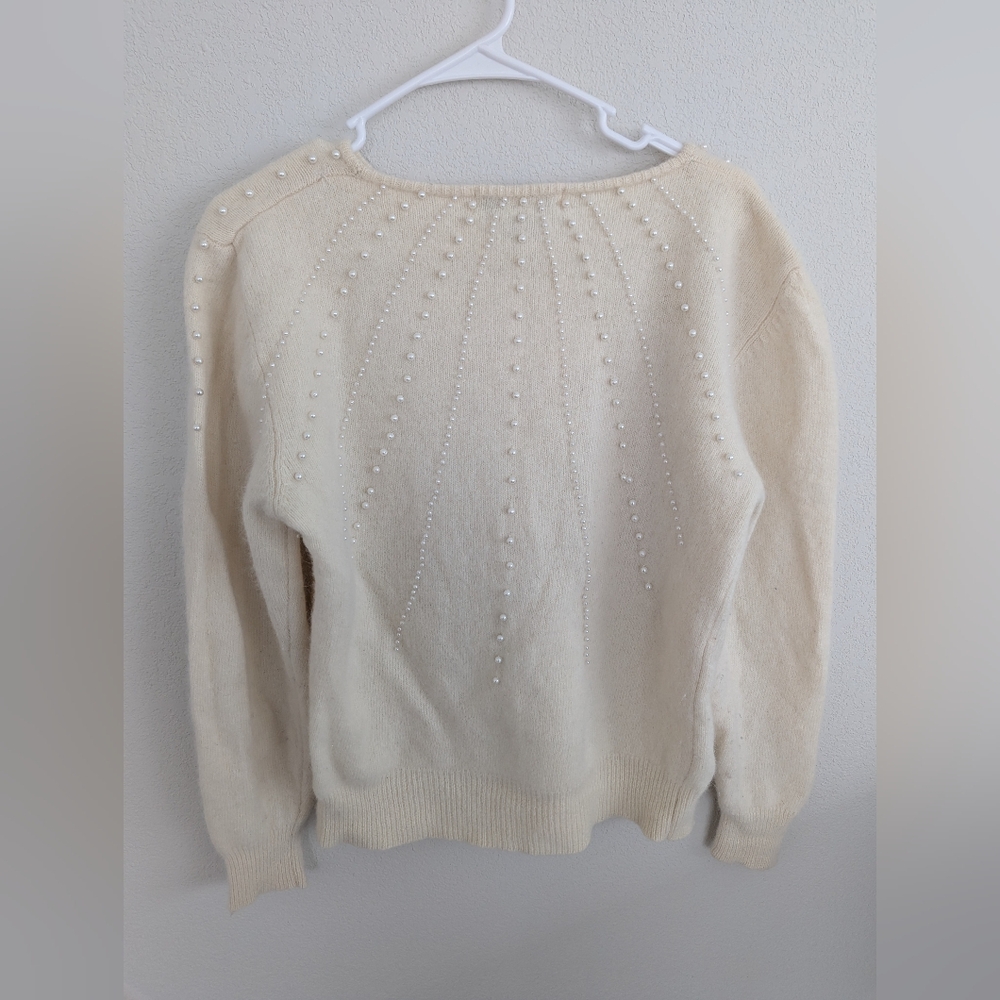 Cream Wool Sweater - Picture 2 of 3